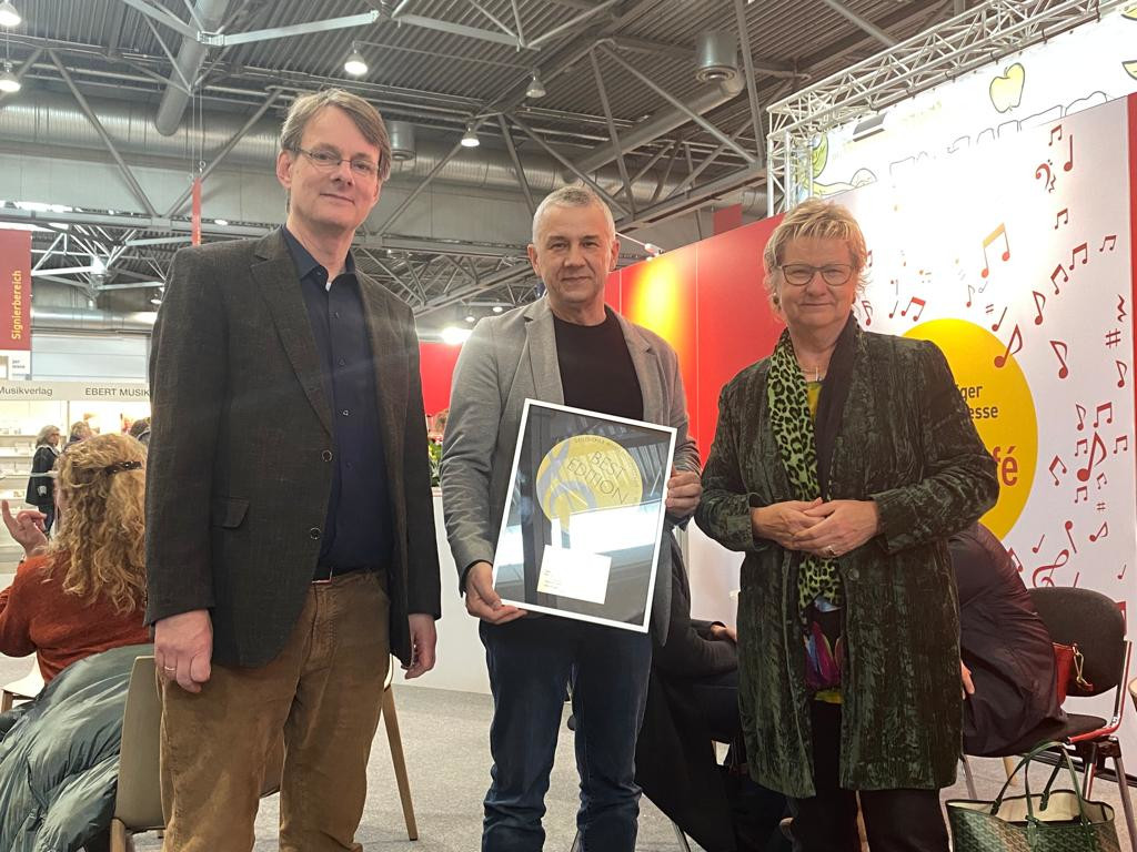 Projekt 2025 Arche Musica erhält den Preis „Beste Musikedition 2023